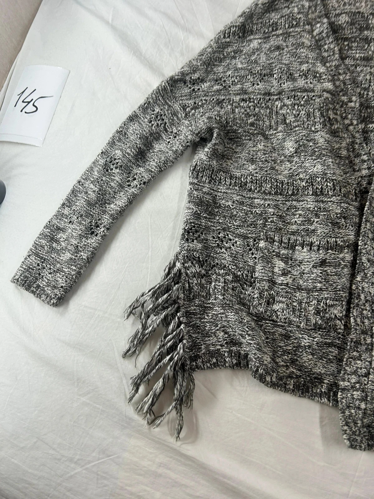 Grijze camaïeu-cardigan – photo 5